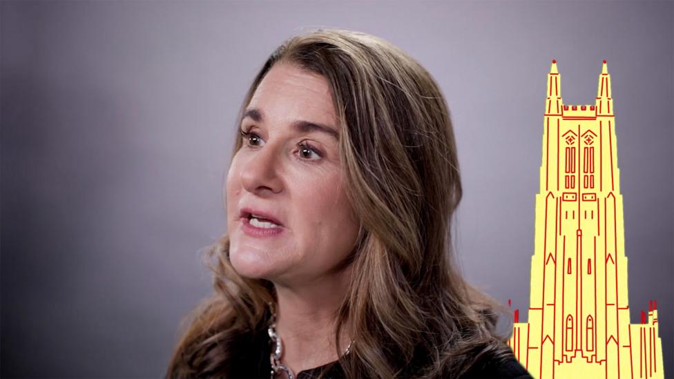 Melinda Gates to young women: Stay true to yourself - BBC ...