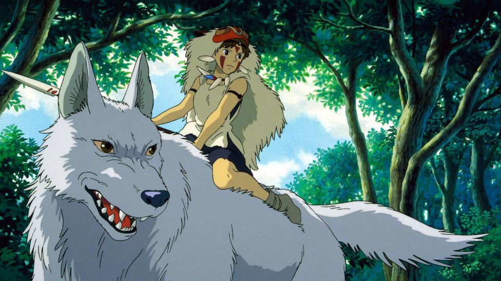 A scene from the animated film Princess Mononoke (Credit: Alamy) A scene from the animated film Princess Mononoke (Credit: Alamy)