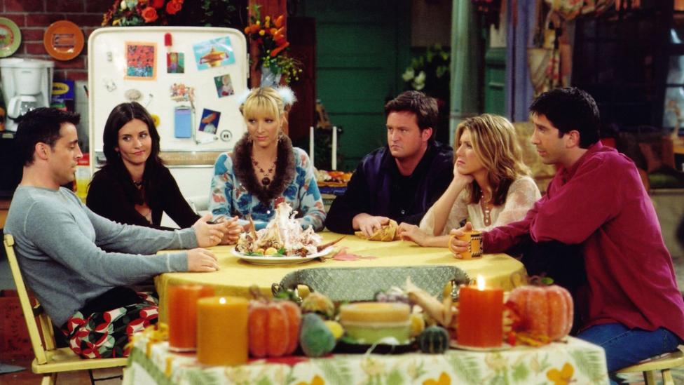 Behrens sees reciprocal amae in TV shows like Friends (Credit: Alamy) Behrens sees reciprocal amae in TV shows like Friends (Credit: Alamy)