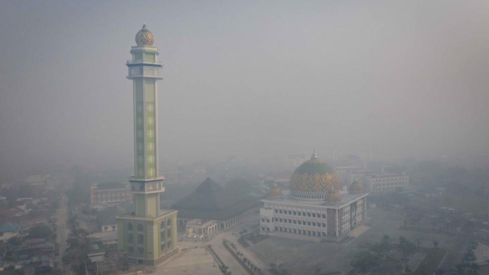 Toxic smog spreads throughout the country during wildfires, and can broach neighbouring Malaysia and Singapore (Credit: Getty Images) Toxic smog spreads throughout the country during wildfires, and can broach neighbouring Malaysia and Singapore (Credit: Getty Images)