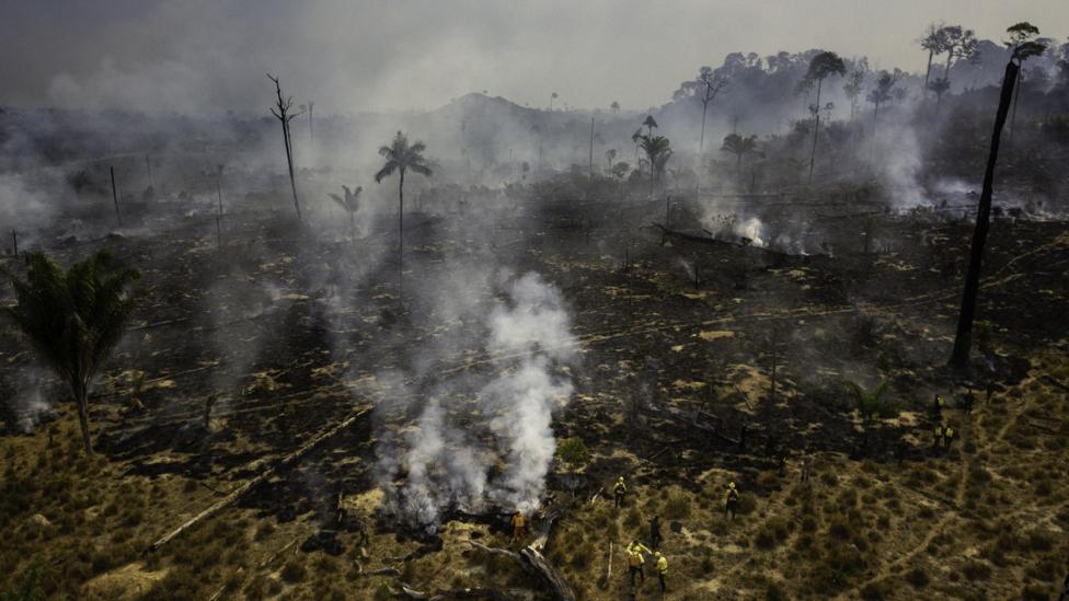 Scientists have found that flu cases in Brazil tend to go up during the burning season, when smoke dilutes UV (Credit: Getty Images)