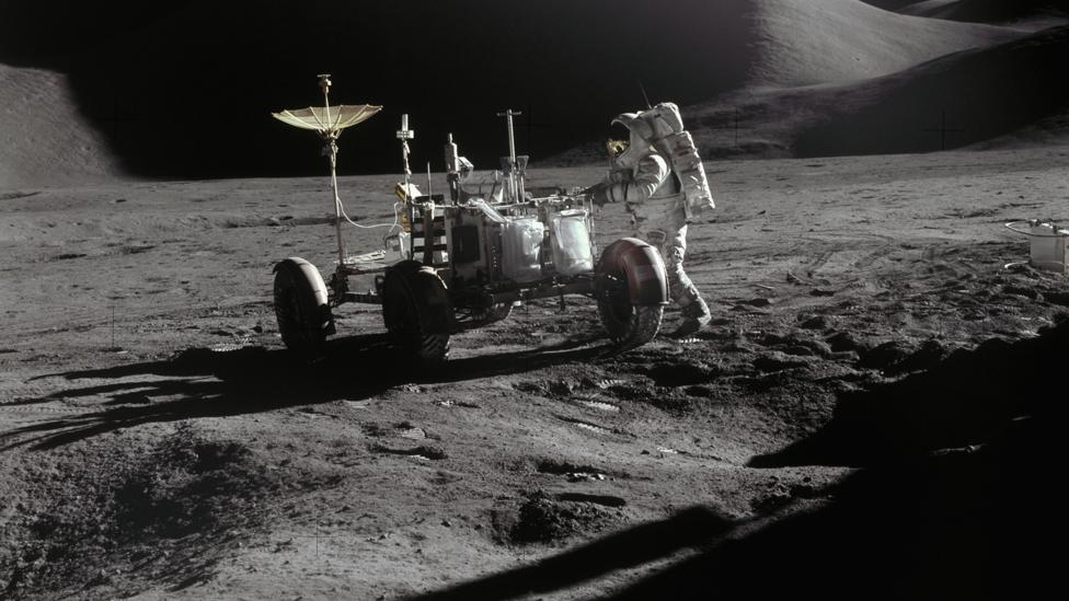 Apollo astronaut on Moon (Credit: Nasa/Getty Images)