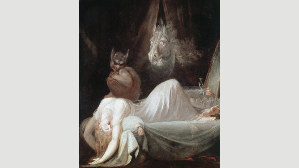 The Nightmare (1781) by Henry Fuseli is one of the most famous depictions of a dream – it continues to defy interpretation