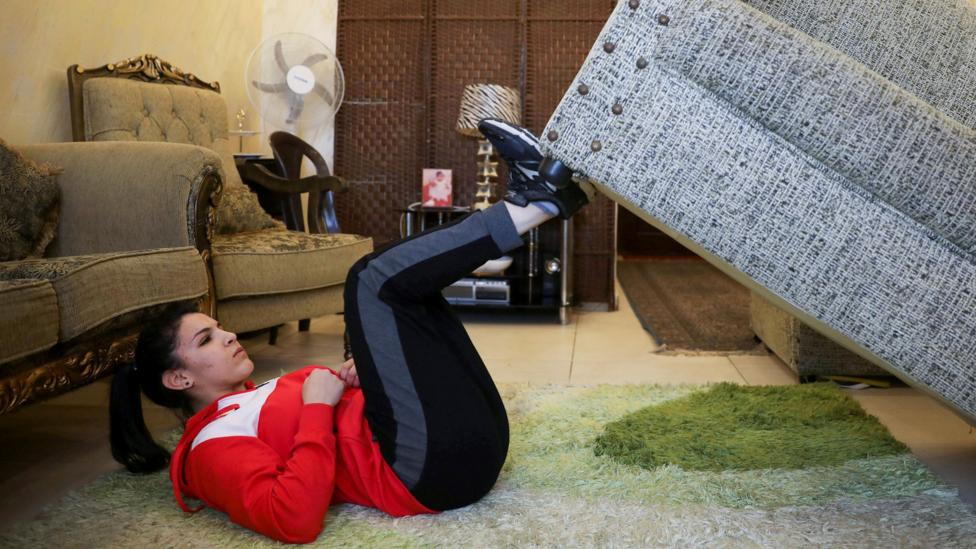 While stuck indoors during the pandemic, many people have had to get creative with how they get their exercise but getting outside brings other benefits too (Credit: Reuters) While stuck indoors during the pandemic, many people have had to get creative with how they get their exercise but getting outside brings other benefits too (Credit: Reuters)