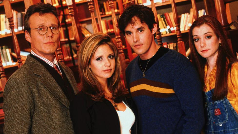 The cast of Buffy the Vampire Slayer